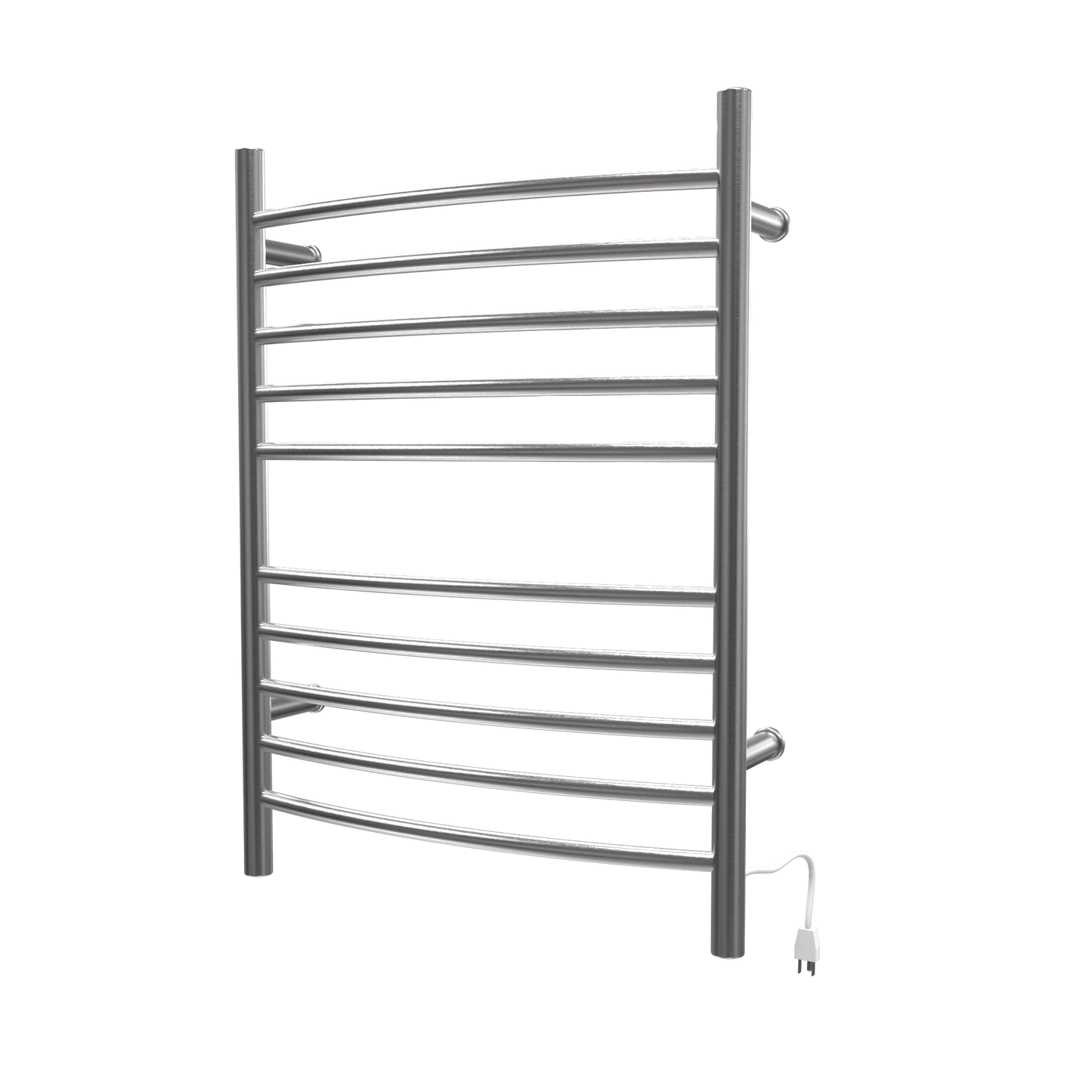 Radiant Hardwired + Plug-in Combo Curved 10 Bar Towel Warmer