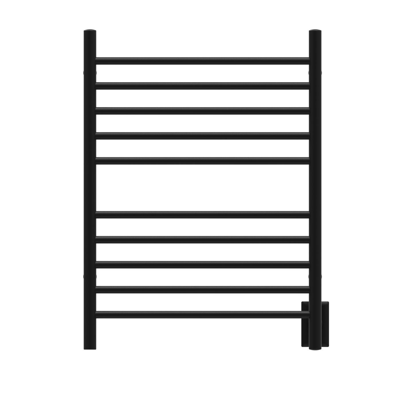 Radiant Hardwired + Plug-in Combo Straight 10 Bar Towel Warmer