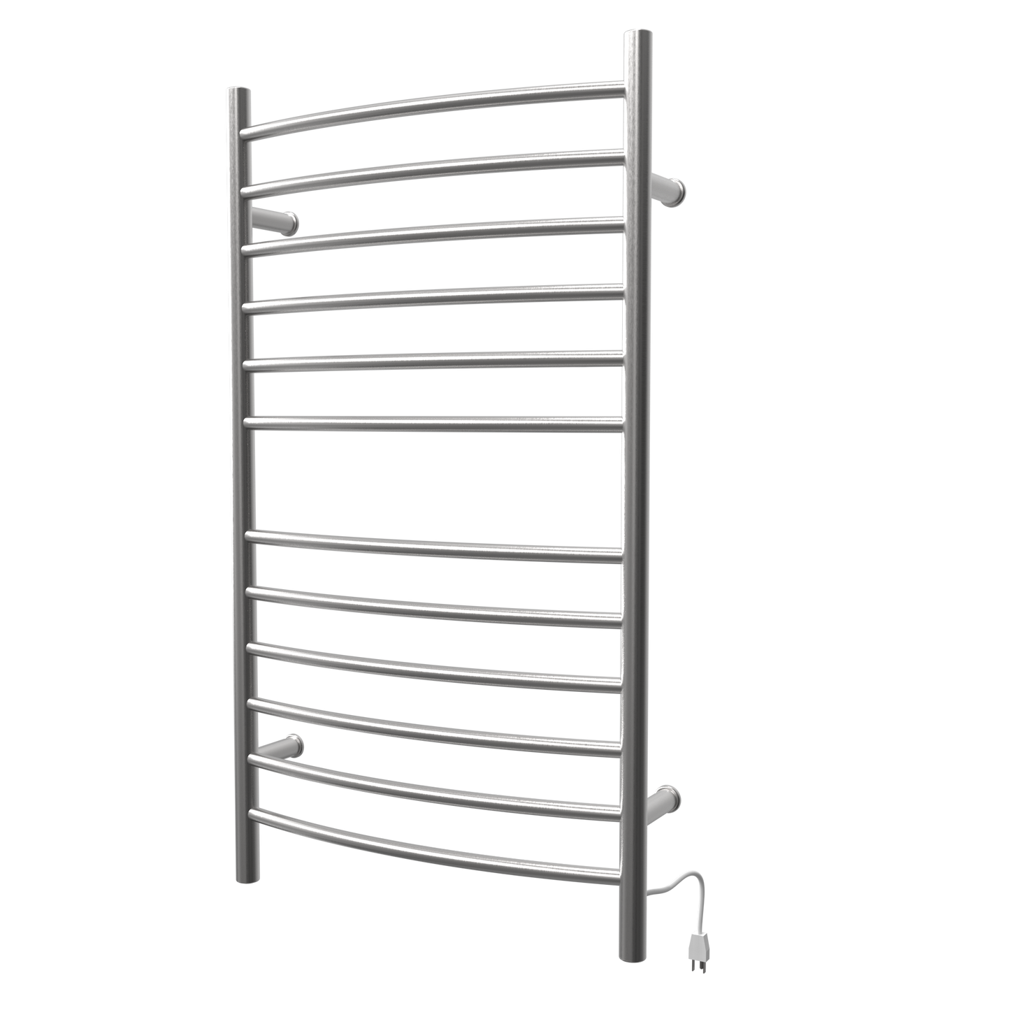 Radiant Large Hardwired + Plug-in Combo Curved 12 Bar Towel Warmer