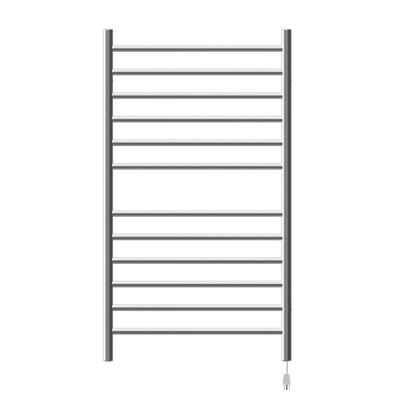 Radiant Large Hardwired + Plug-in Combo Straight 12 Bar Towel Warmer