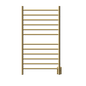 Radiant Large Hardwired + Plug-in Combo Straight 12 Bar Towel Warmer