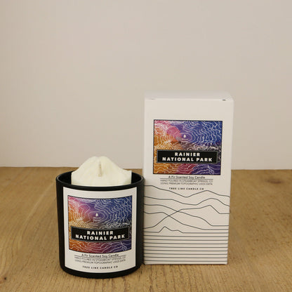 Rainier National Park Candle