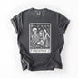 Read In Peace, Halloween, Skeleton, Tarot, Books, Library, Comfort Colors T-Shirt