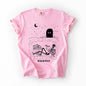 Read In Peace, Skeleton, RIP, Halloween, Booktok, Bookish, Library, Trending Graphic Tee, Comfort Colors T-Shirt