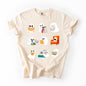 Reading Ghosts, Halloween, Library, Books, Comfort Colors T-Shirt