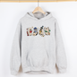 Reading Ghosts, Witches, Wizards, Halloween, Trending, Graphic Hoodie, Hooded Sweatshirt