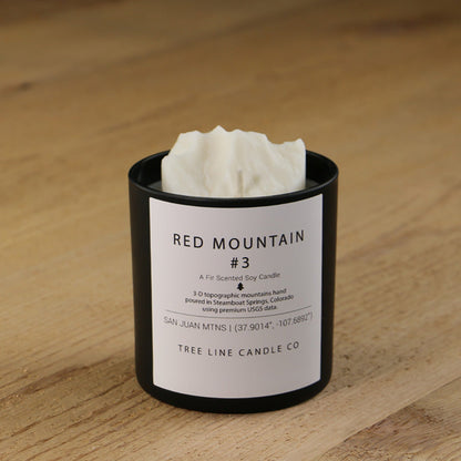 Red Mountain #3 Candle