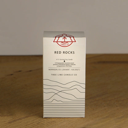 Red Rocks Candle