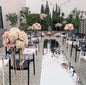 Mirror Wedding Aisle Runner - Reflective Carpet Floor Decor