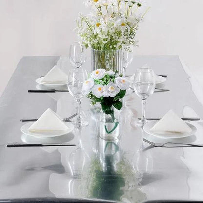 Mirror Wedding Aisle Runner - Reflective Carpet Floor Decor