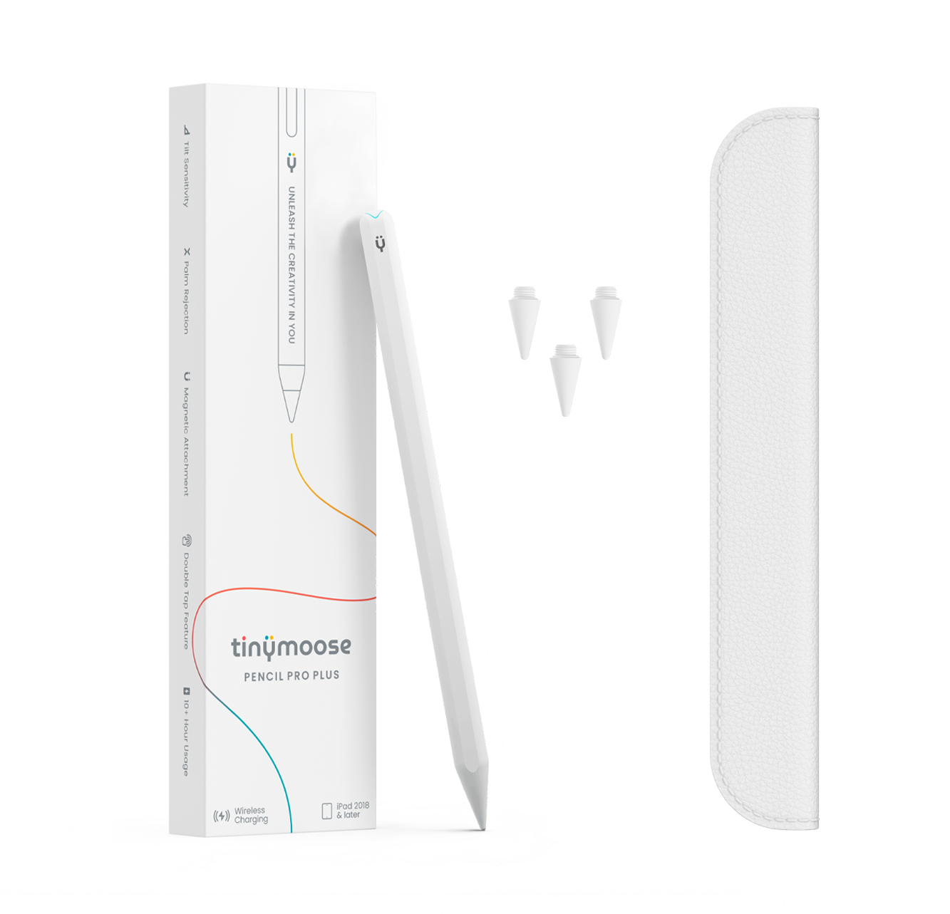 Pencil Pro Plus with Wireless Charging – Alpine White