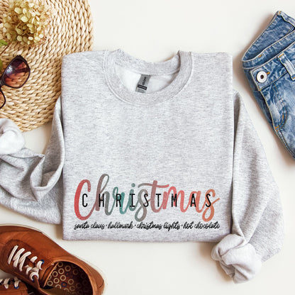 Retro Christmas, Hallmark, Best Things Sweatshirt