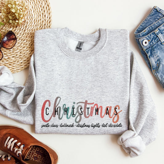 Retro Christmas, Hallmark, Best Things Sweatshirt