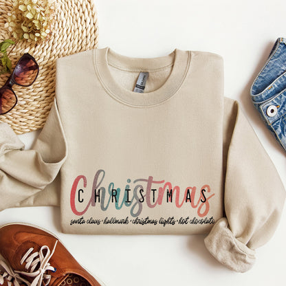 Retro Christmas, Hallmark, Best Things Sweatshirt