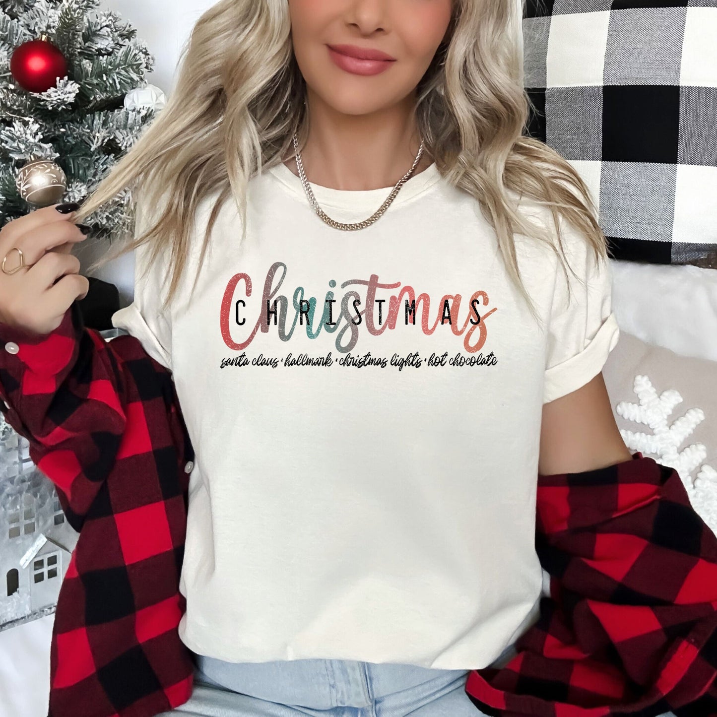 Retro Christmas, Hallmark, Best Things Super Soft Tees