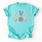 Retro Easter Bunnies, Girly, Chinoiserie Patterns, Cute, Rabbits Tshirt Comfort Colors T-Shirt