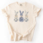 Retro Easter Bunnies, Girly, Chinoiserie Patterns, Cute, Rabbits Tshirt Comfort Colors T-Shirt