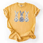 Retro Easter Bunnies, Girly, Chinoiserie Patterns, Cute, Rabbits Tshirt Comfort Colors T-Shirt