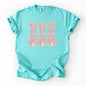 Retro Easter Bunnies, Girly, Pastel Patterns, Cute, Rabbits Tshirt Comfort Colors T-Shirt