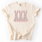Retro Easter Bunnies, Girly, Pastel Patterns, Cute, Rabbits Tshirt Comfort Colors T-Shirt