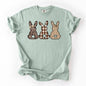Retro Easter Bunnies, Patterns, Cute, Leopard, Rabbits Tshirt Comfort Colors T-Shirt