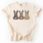 Retro Easter Bunnies, Patterns, Cute, Leopard, Rabbits Tshirt Comfort Colors T-Shirt