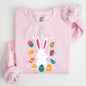 Retro Easter Bunny, Eggs, Cute Sweatshirt