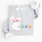 Retro Game Easter Bunny, Eggs Sweatshirt