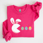 Retro Game Easter Bunny, Eggs Sweatshirt