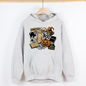 Retro Halloween, Monsters, Witch, Creepy, Graphic Hoodie, Hooded Sweatshirt