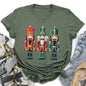 Retro Nutcrackers, Classic, Colorful Christmas Super Soft Tees