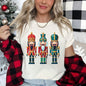 Retro Nutcrackers, Classic, Colorful Christmas Super Soft Tees