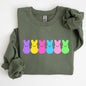Retro Peeps, Easter Candy, Rabbit, Bunny Sweatshirt