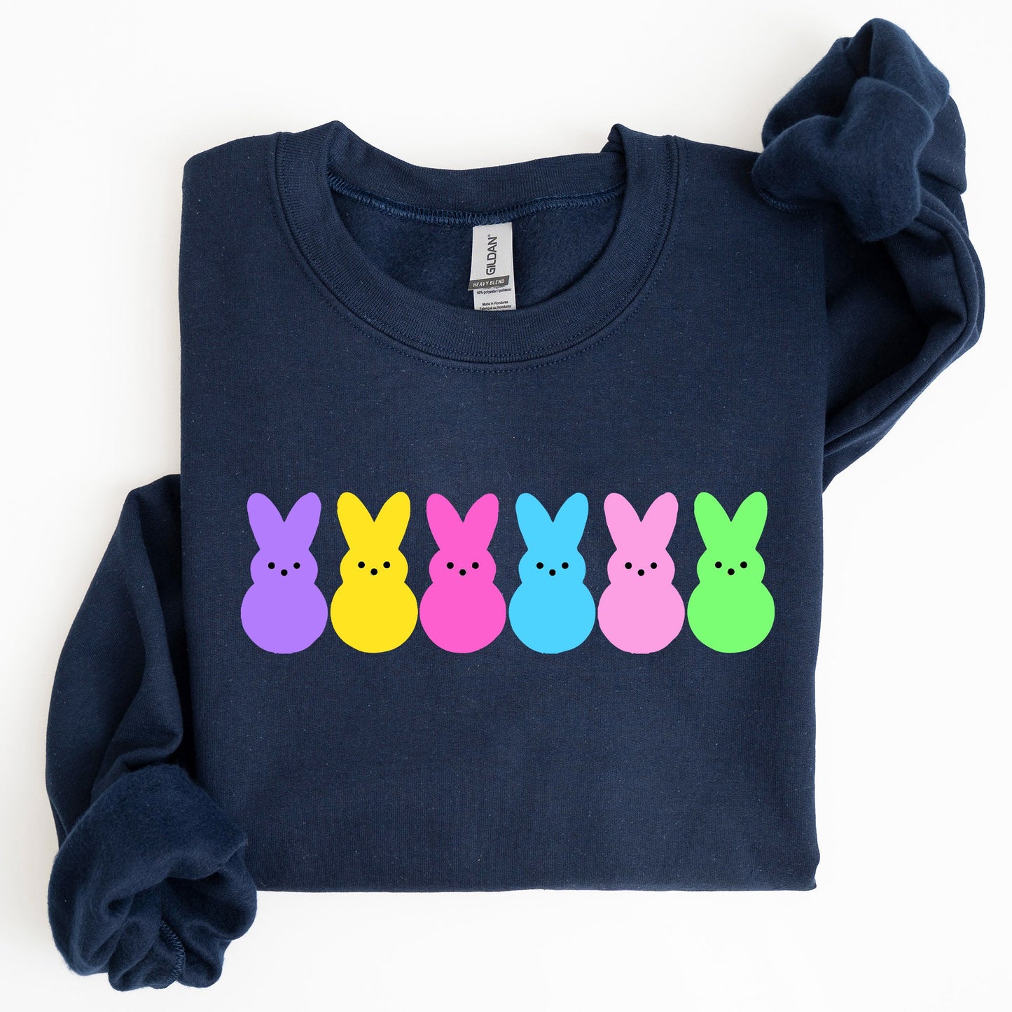 Retro Peeps, Easter Candy, Rabbit, Bunny Sweatshirt