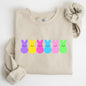 Retro Peeps, Easter Candy, Rabbit, Bunny Sweatshirt