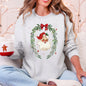 Retro Santa, Christmas, Vintage, Cute Sweatshirt