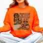 Retro Trick Or Treat, Creep, Halloween, Spooky, Vintage Sweatshirt