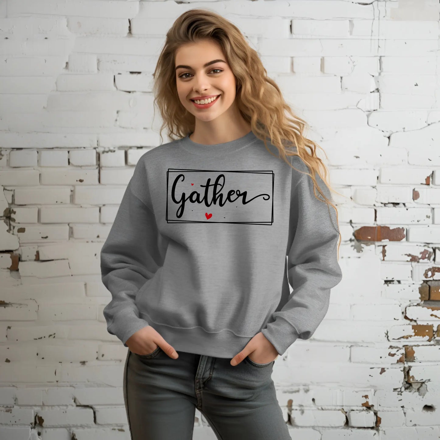 Gather Sweatshirt – Cozy Fall Pullover for Everyday Comfort