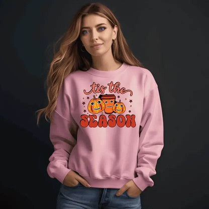 It’s the Season Thanksgiving Sweatshirt – Cozy Fall Pullover