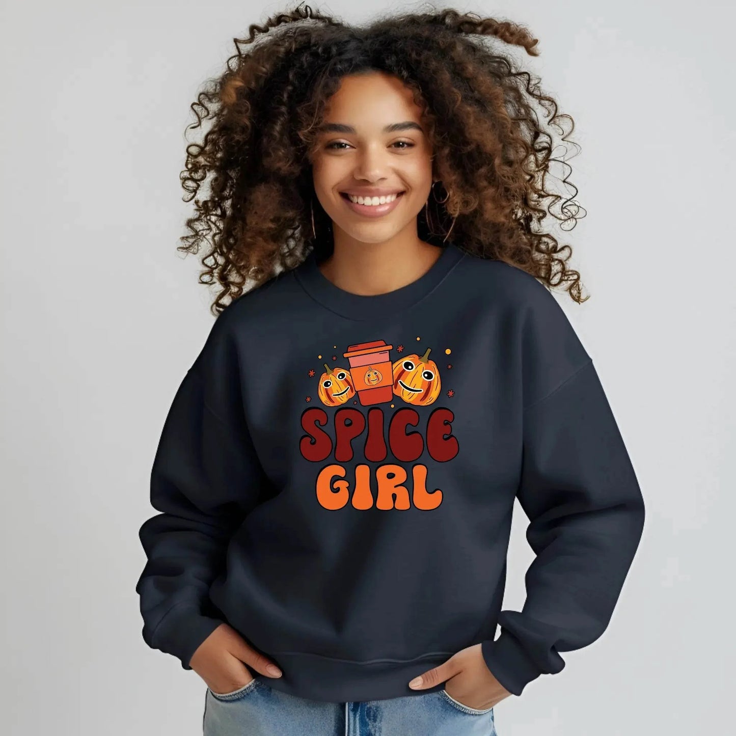 Spice Girl Thanksgiving Sweatshirt – Cozy Fall Pullover