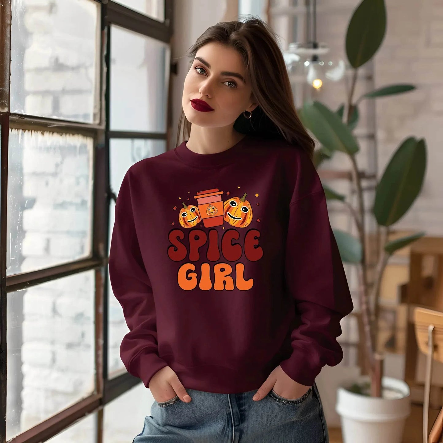 Spice Girl Thanksgiving Sweatshirt – Cozy Fall Pullover