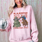 Rockin Around The Christmas Tree, Cowboy, Lasso, Country, Western, Santa, Xmas Sweatshirt