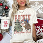 Rocking Around The Christmas Tree, Big Western, Country, Cowboy, Cowgirl, Comfort Colors Tshirt
