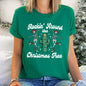 Rocking Around The Christmas Tree, Desert, Cactus, Dancing Skeletons Super Soft Tees