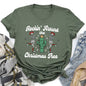 Rocking Around The Christmas Tree, Desert, Cactus, Dancing Skeletons Super Soft Tees