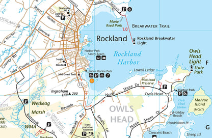 Rockland Area Trail Map