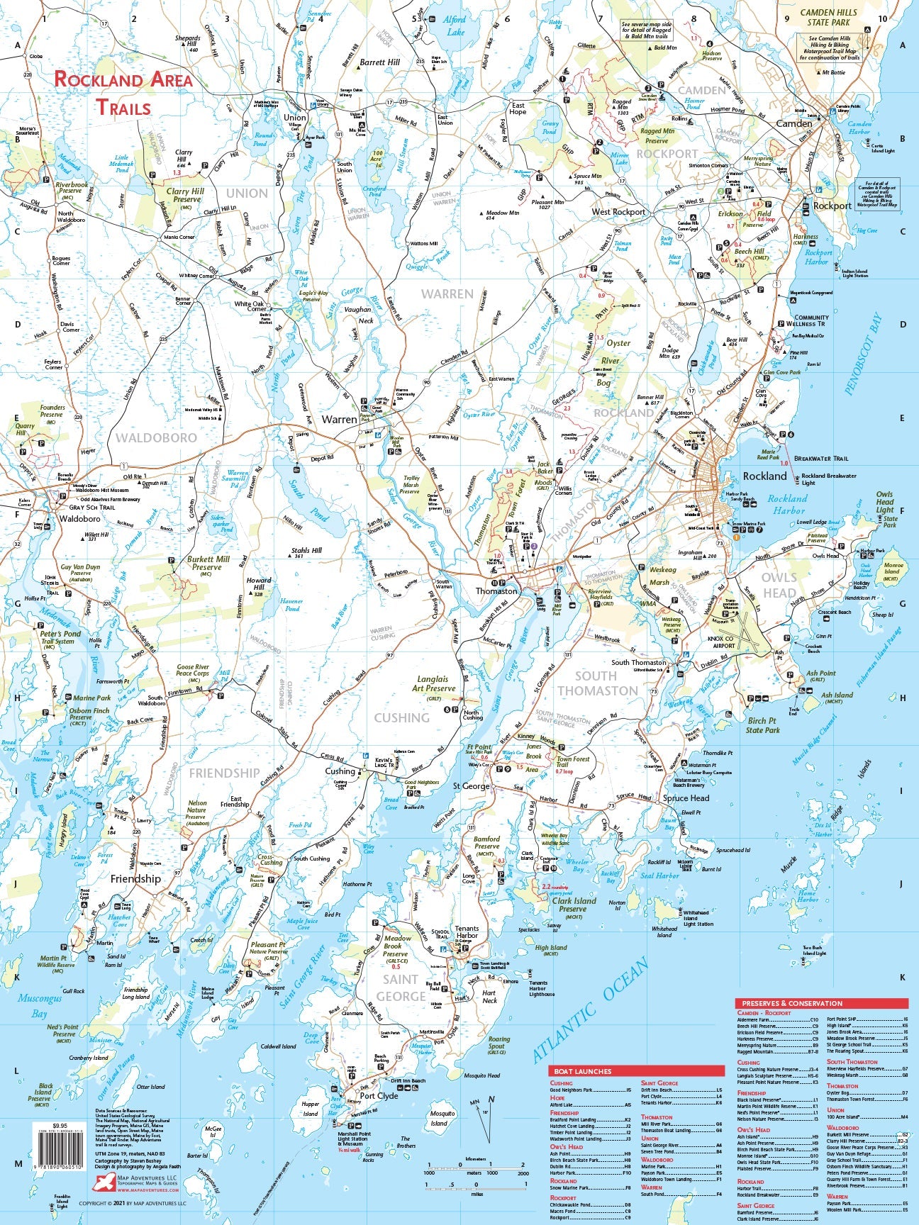Rockland Area Trail Map