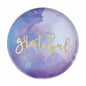 Round Glass Magnets | Metallic Gold Text | 10 Options Mix and Match
