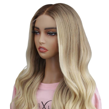 Ruby Glueless 5x5 HD Lace Professionally Colored 100% Human Hair Closure Wig