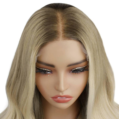 Ruby Glueless 5x5 HD Lace Professionally Colored 100% Human Hair Closure Wig